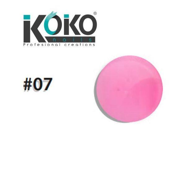 Acrilico 3D #03 Rosa 7 gr Koko Nails