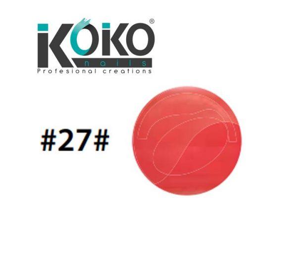 Acrilico De Color #27 7gr Koko Nails