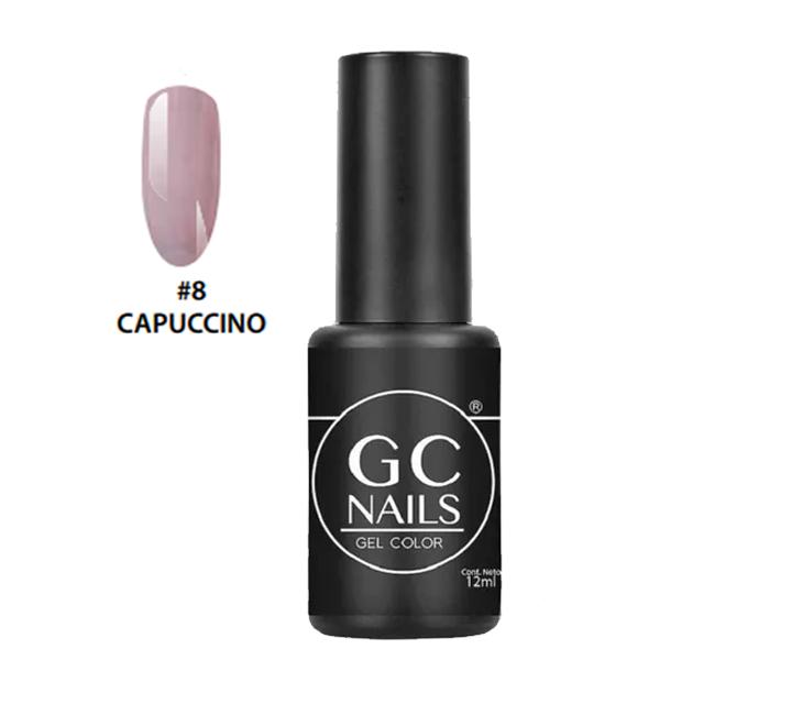 Esmalte En Gel 1 Paso 08 Capuccino GC Nails - Distibuidora Europa