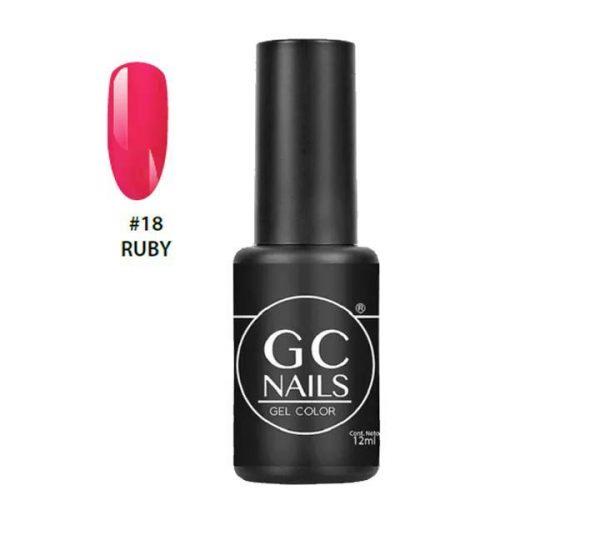 Esmalte En Gel 1 Paso 18 Ruby GC Nails