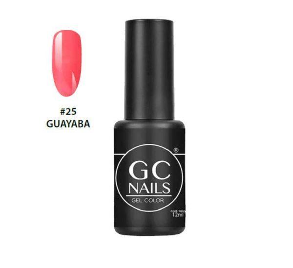 Esmalte En Gel 1 Paso 25 Guayaba GC Nails