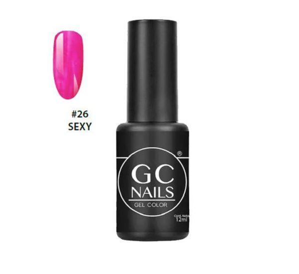 Esmalte En Gel 1 Paso 26 Sexy GC Nails