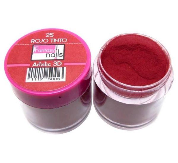 Acricolor Rojo Tinto #25 Fantasy Nails